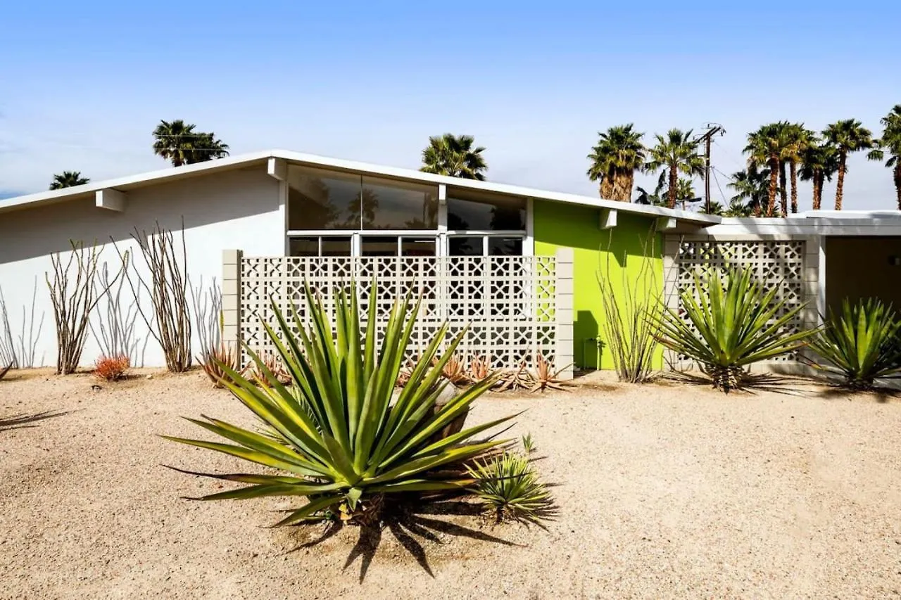 בית נופש פאלם ספרינגס House Of The Sun Mcm Home With Pool And Hot Tub