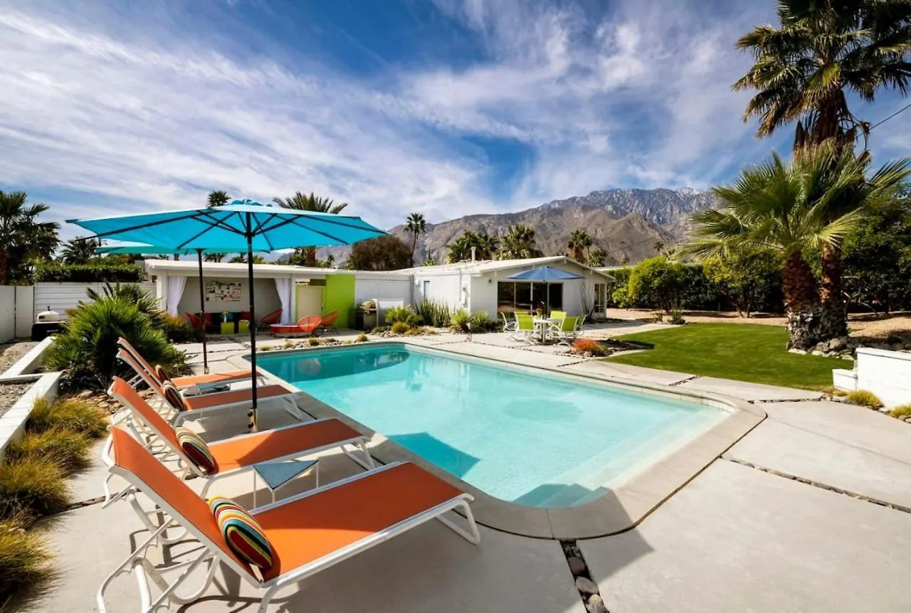 פאלם ספרינגס House Of The Sun Mcm Home With Pool And Hot Tub פאלם ספרינגס